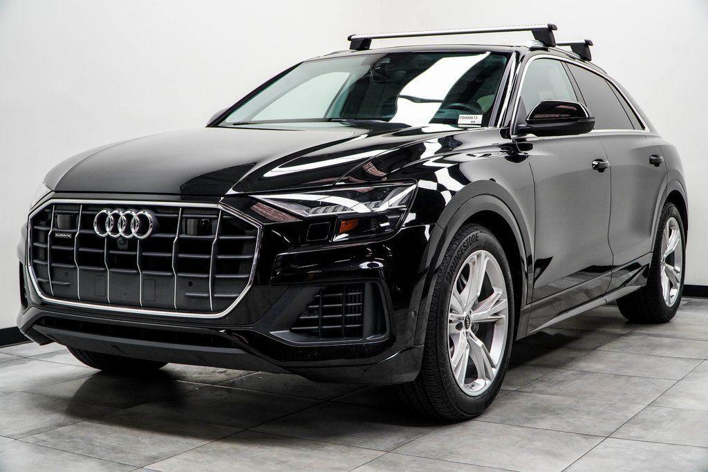 used 2023 Audi Q8 car, priced at $44,500