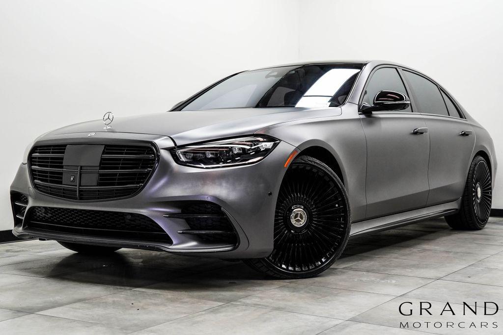 used 2021 Mercedes-Benz S-Class car, priced at $57,600