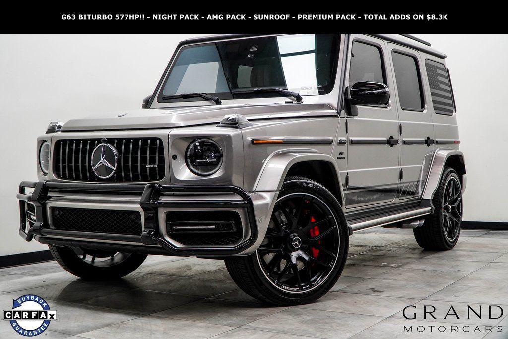 used 2021 Mercedes-Benz AMG G 63 car, priced at $128,000