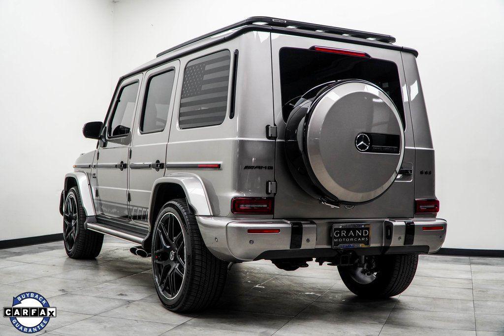 used 2021 Mercedes-Benz AMG G 63 car, priced at $128,000
