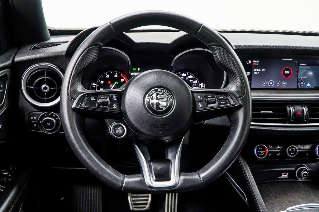 used 2023 Alfa Romeo Stelvio car, priced at $24,000