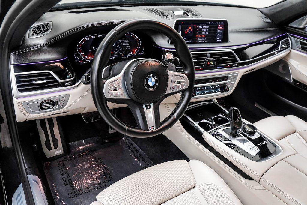 used 2022 BMW M760 car, priced at $64,000