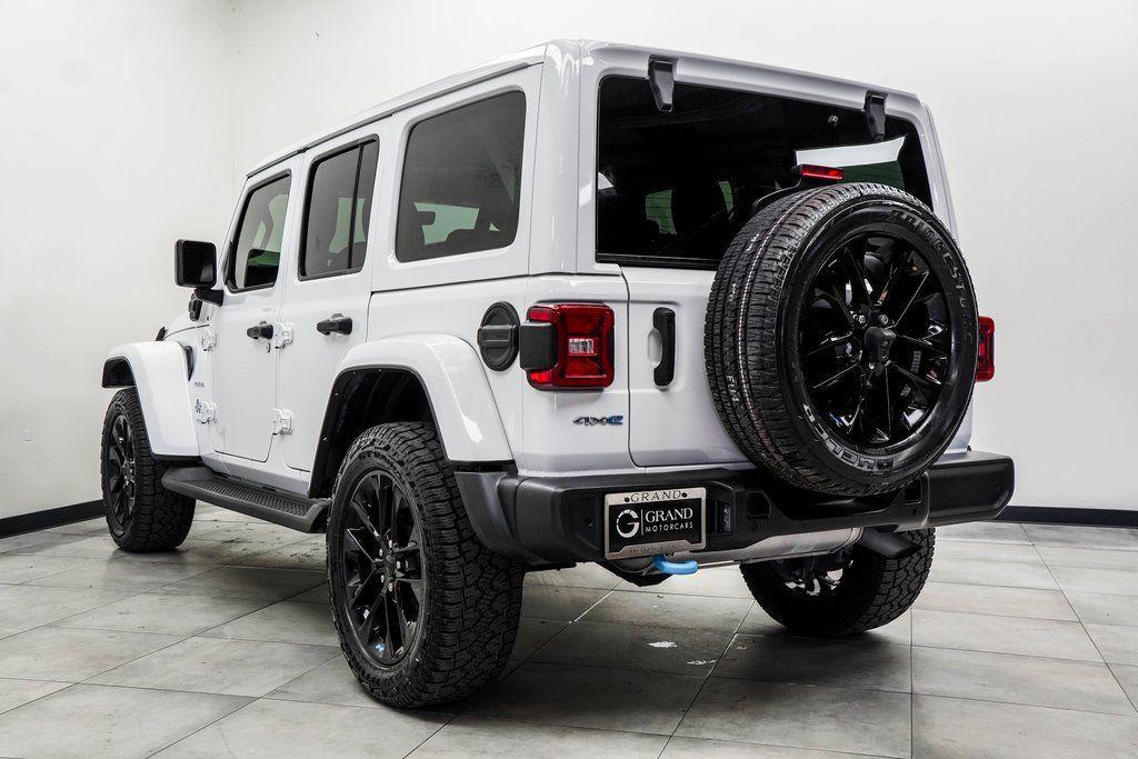 used 2022 Jeep Wrangler Unlimited 4xe car, priced at $25,500