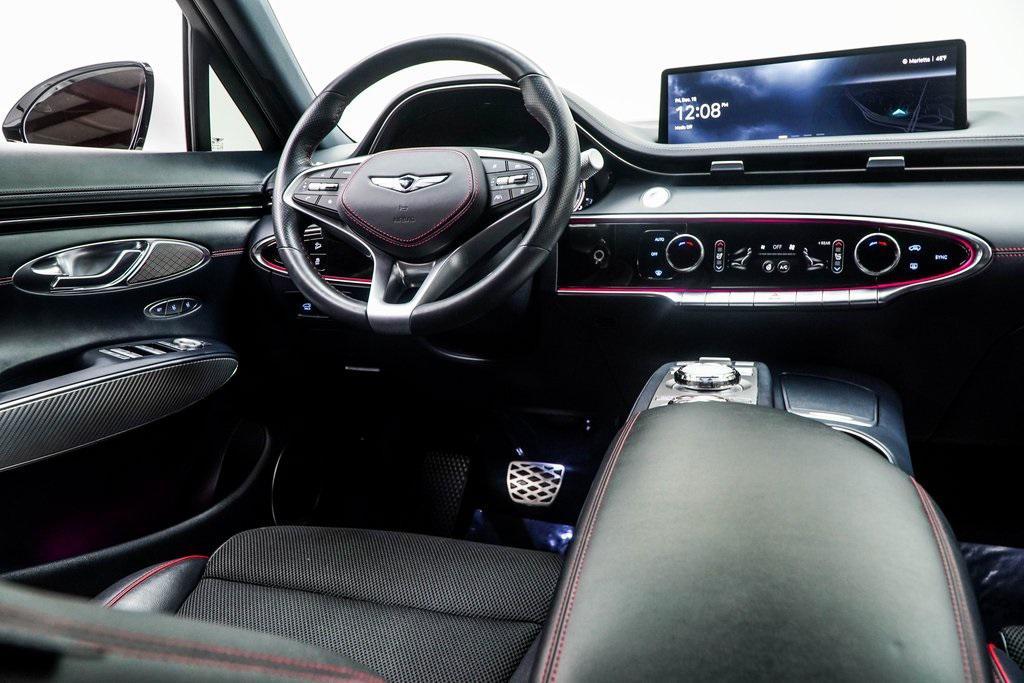 used 2023 Genesis GV70 car, priced at $33,300