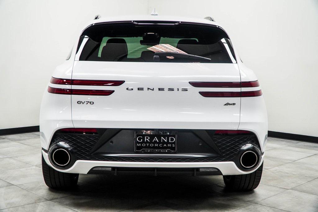 used 2023 Genesis GV70 car, priced at $33,300