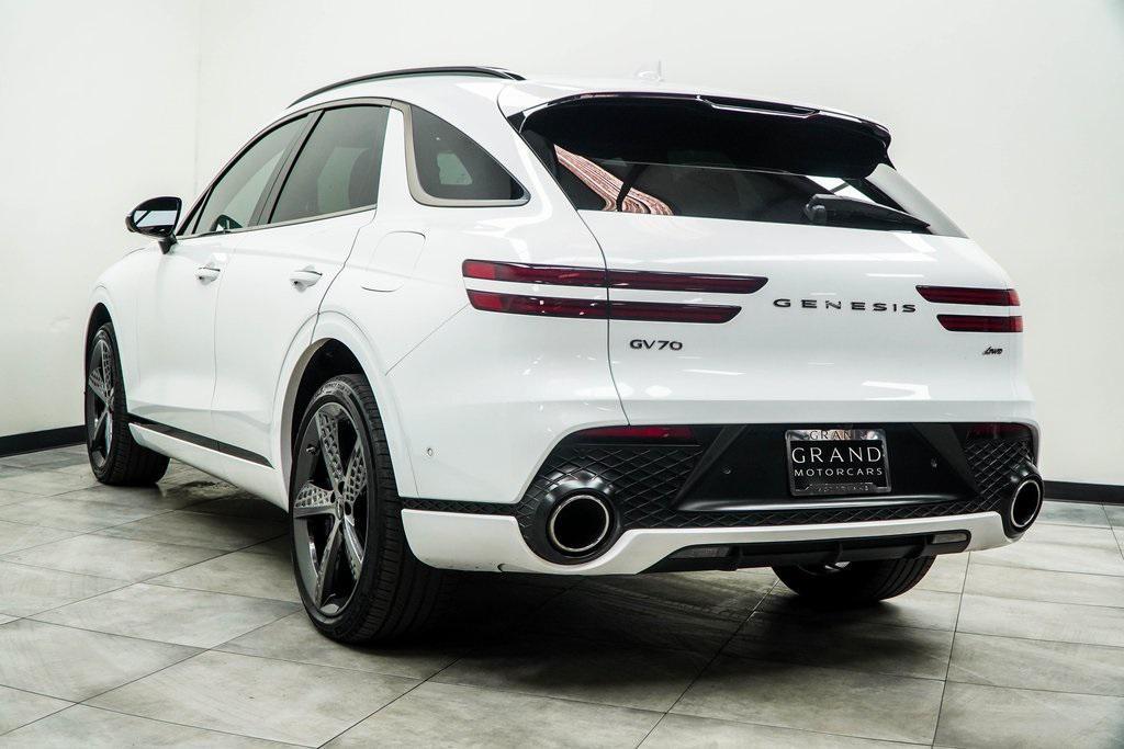 used 2023 Genesis GV70 car, priced at $33,300