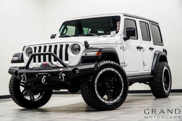 used 2019 Jeep Wrangler Unlimited car, priced at $24,990