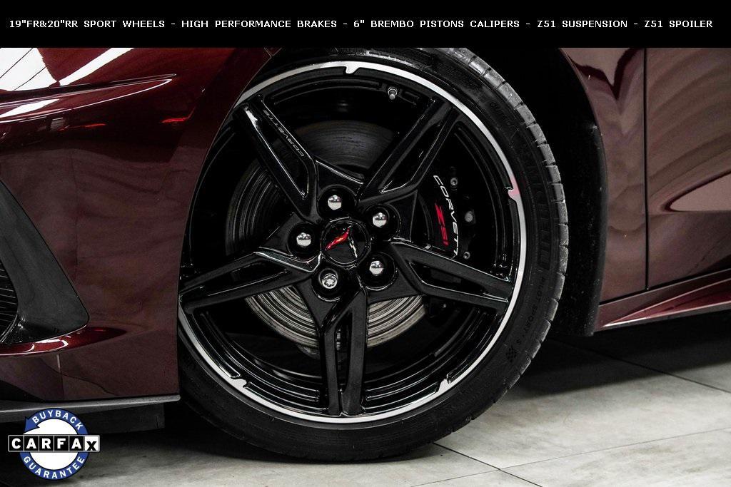 used 2022 Chevrolet Corvette car, priced at $70,000