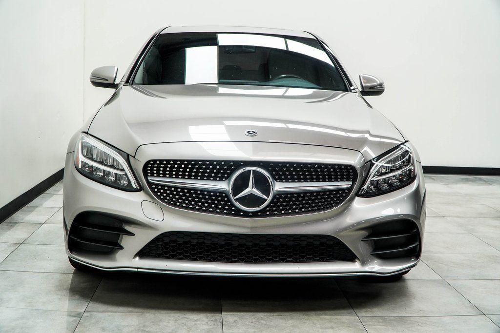 used 2020 Mercedes-Benz C-Class car, priced at $20,300