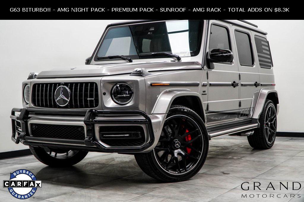 used 2021 Mercedes-Benz AMG G 63 car, priced at $130,000