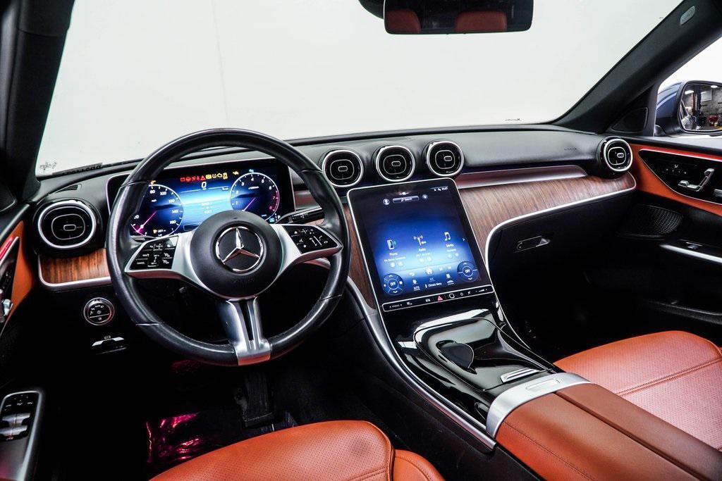 used 2024 Mercedes-Benz C-Class car, priced at $38,999