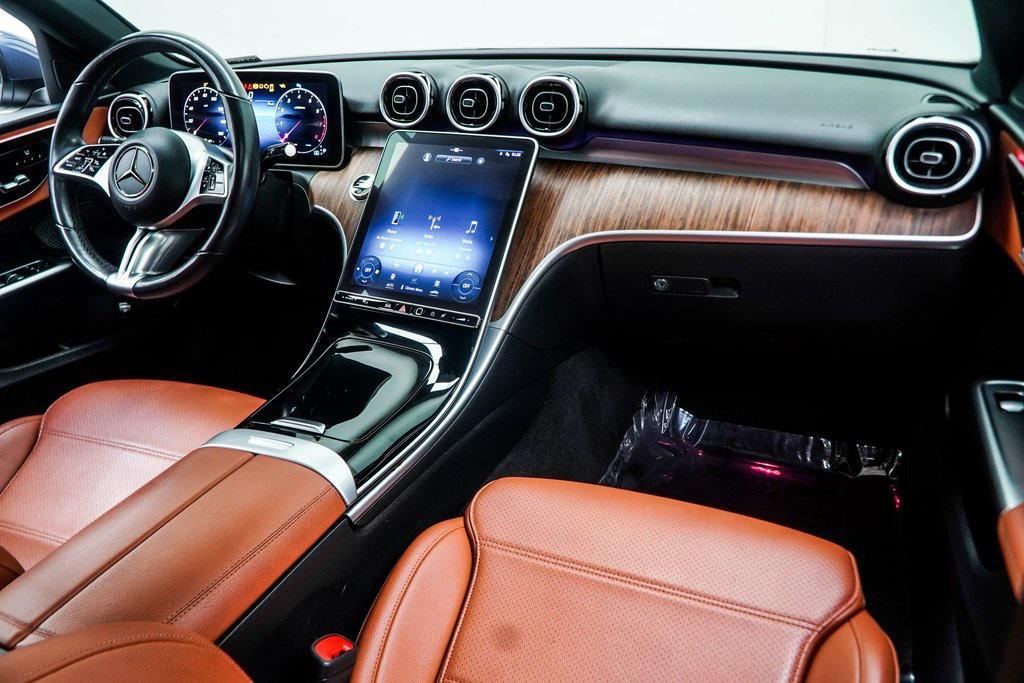 used 2024 Mercedes-Benz C-Class car, priced at $38,999