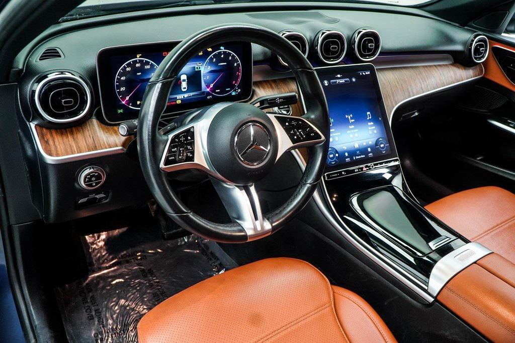 used 2024 Mercedes-Benz C-Class car, priced at $38,999