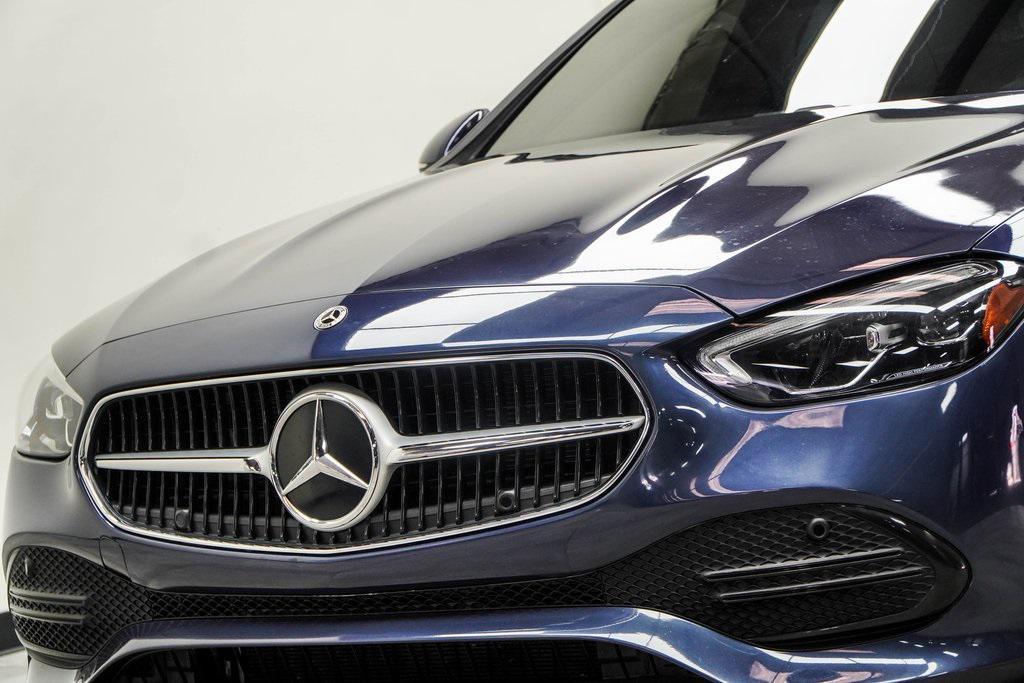 used 2024 Mercedes-Benz C-Class car, priced at $38,999