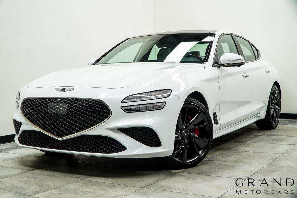used 2023 Genesis G70 car, priced at $32,600