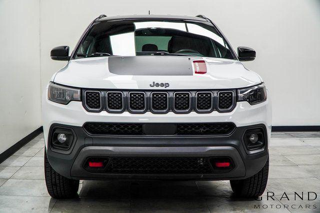 used 2023 Jeep Compass car, priced at $18,500