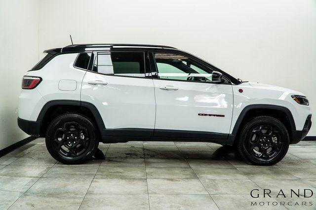 used 2023 Jeep Compass car, priced at $18,500