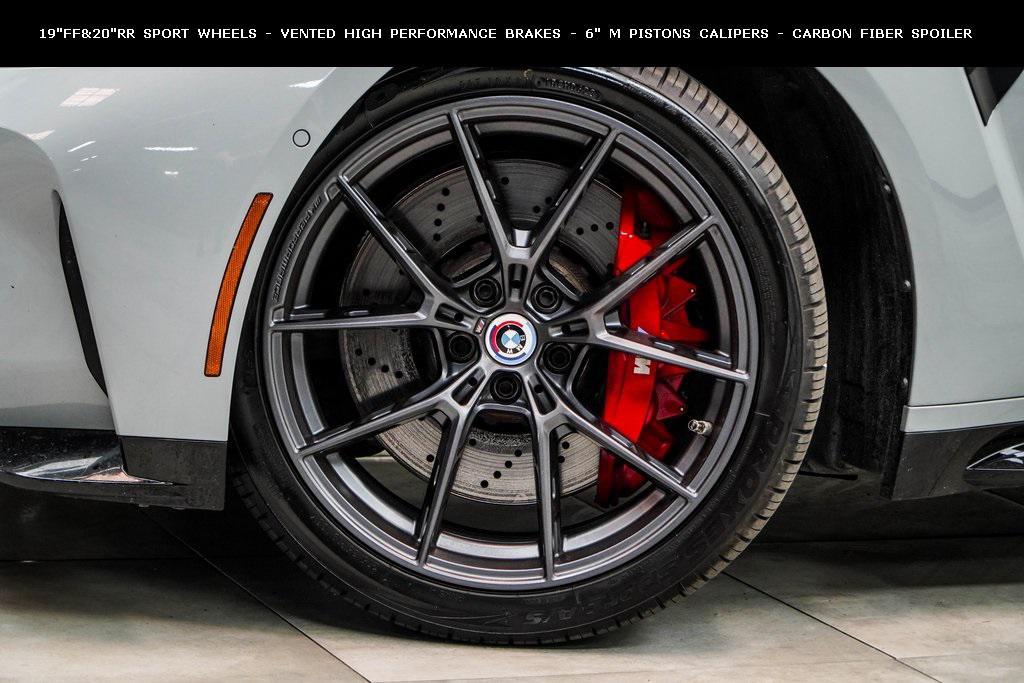 used 2023 BMW M3 car, priced at $78,990