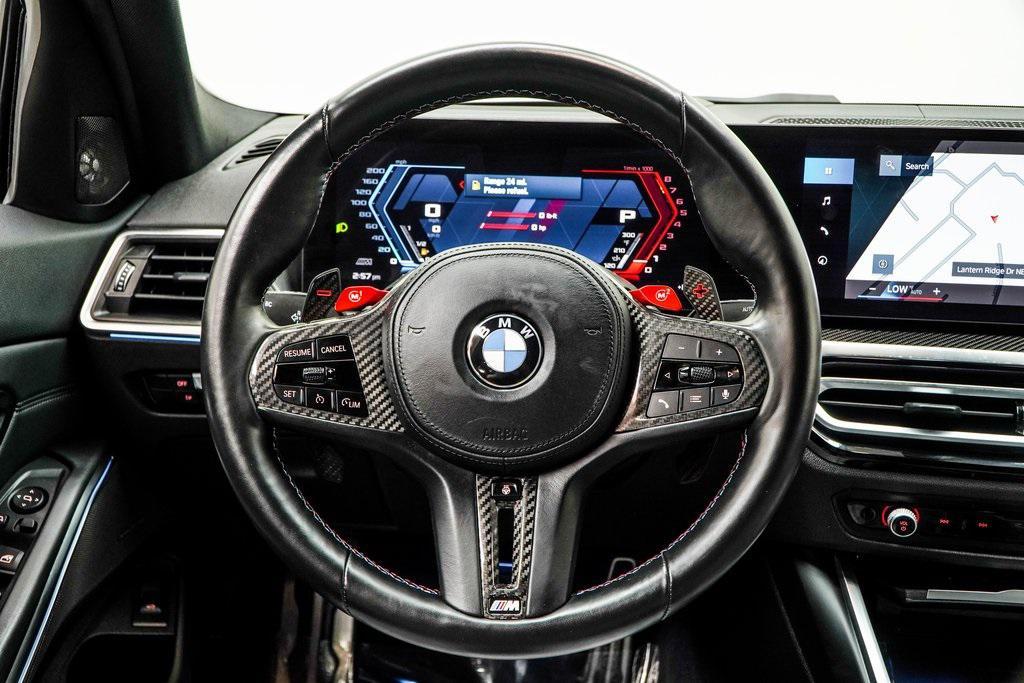 used 2023 BMW M3 car, priced at $78,990
