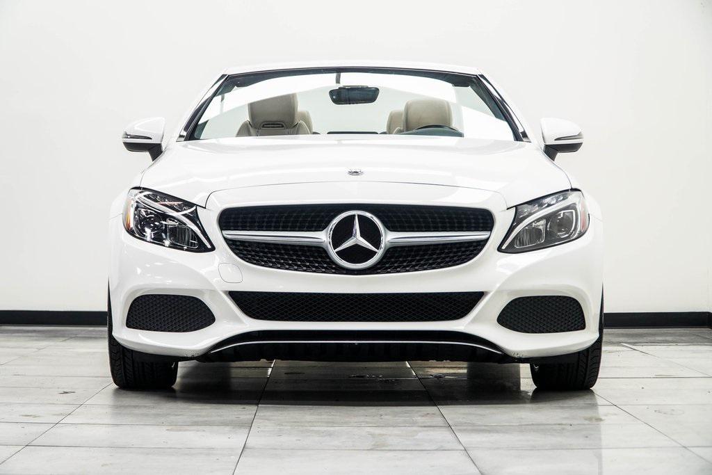 used 2018 Mercedes-Benz C-Class car, priced at $19,100