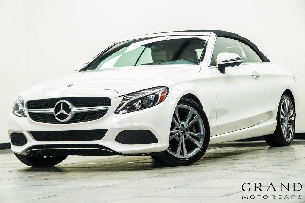 used 2018 Mercedes-Benz C-Class car, priced at $19,100