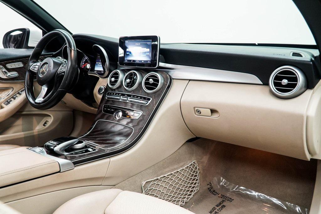 used 2018 Mercedes-Benz C-Class car, priced at $19,100