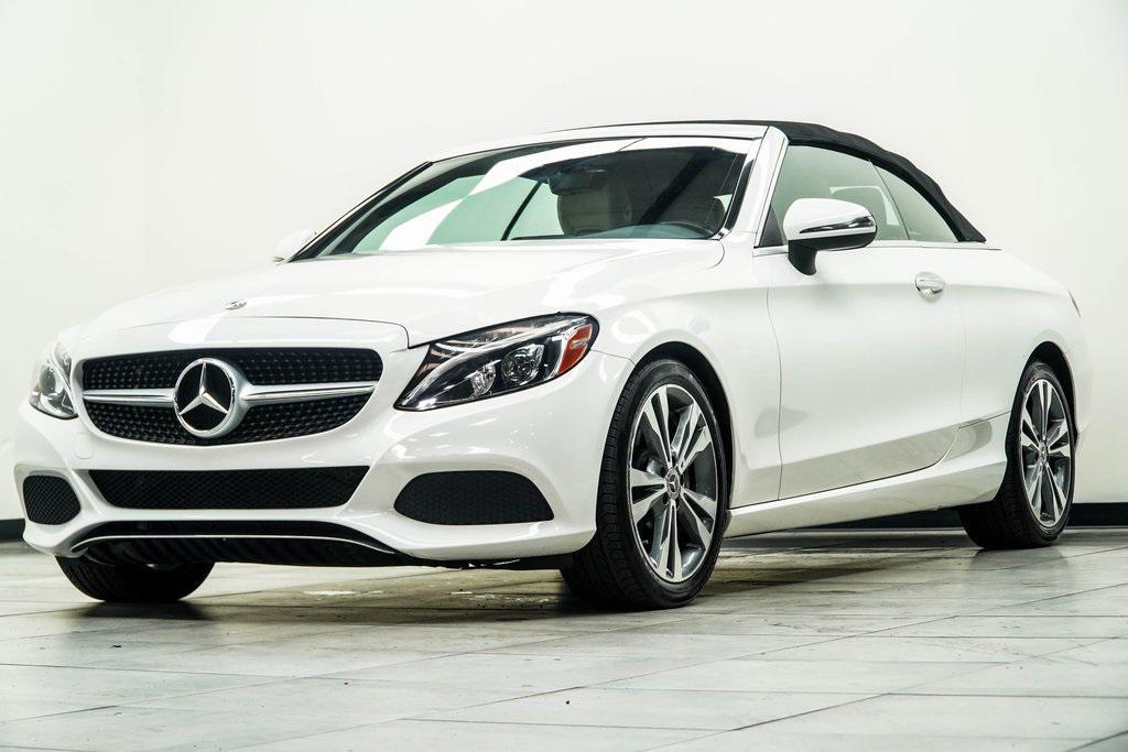 used 2018 Mercedes-Benz C-Class car, priced at $19,100
