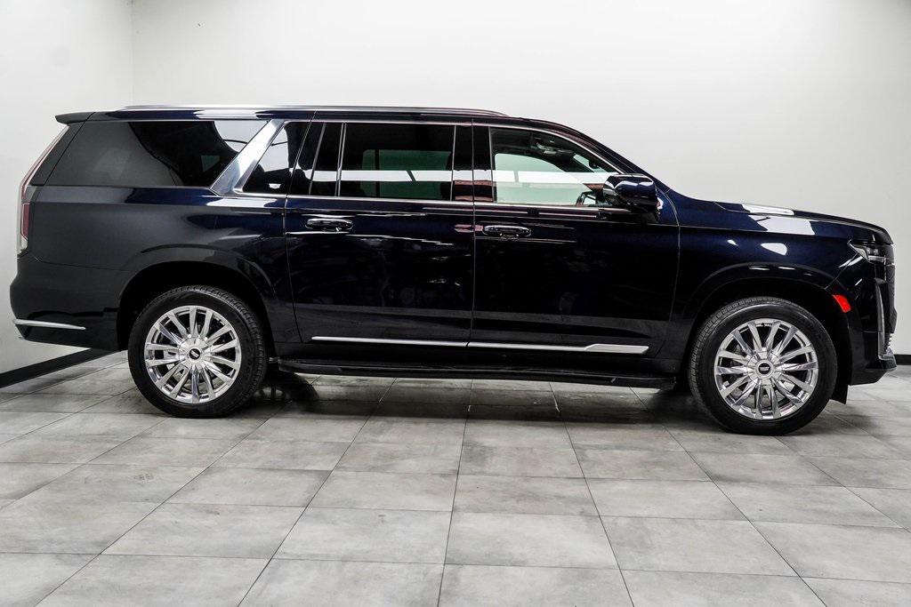 used 2023 Cadillac Escalade ESV car, priced at $58,500
