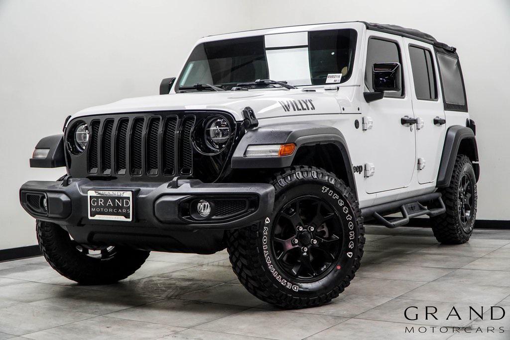 used 2021 Jeep Wrangler car, priced at $26,450