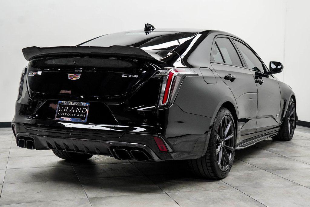 used 2024 Cadillac CT4-V car, priced at $67,500