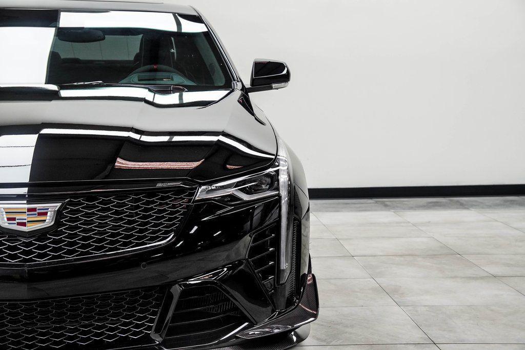 used 2024 Cadillac CT4-V car, priced at $67,500