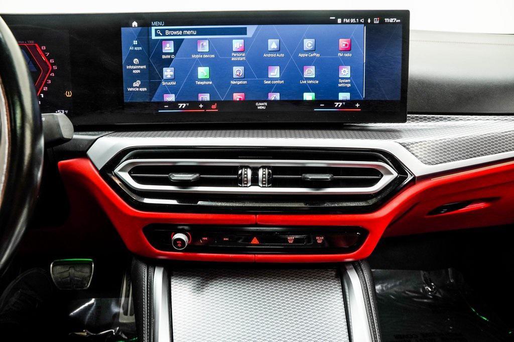 used 2024 BMW M4 car, priced at $74,000