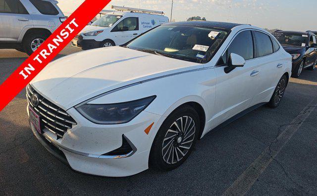 used 2022 Hyundai Sonata Hybrid car, priced at $15,200