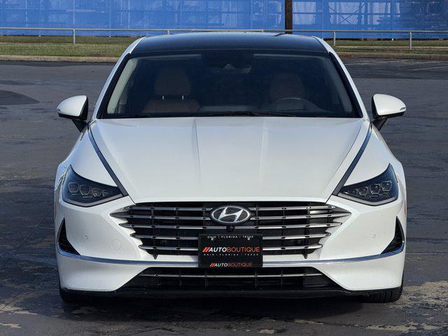 used 2022 Hyundai Sonata Hybrid car, priced at $15,200