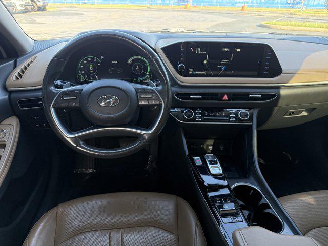 used 2022 Hyundai Sonata Hybrid car, priced at $15,200