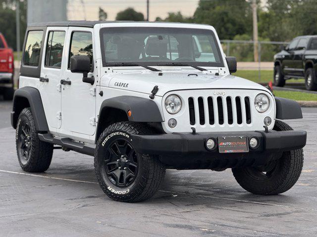 used 2017 Jeep Wrangler Unlimited car, priced at $15,000