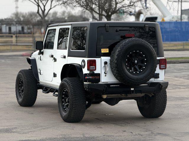 used 2017 Jeep Wrangler Unlimited car, priced at $17,000