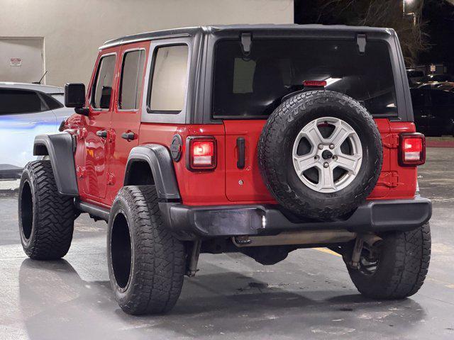 used 2018 Jeep Wrangler Unlimited car, priced at $18,500