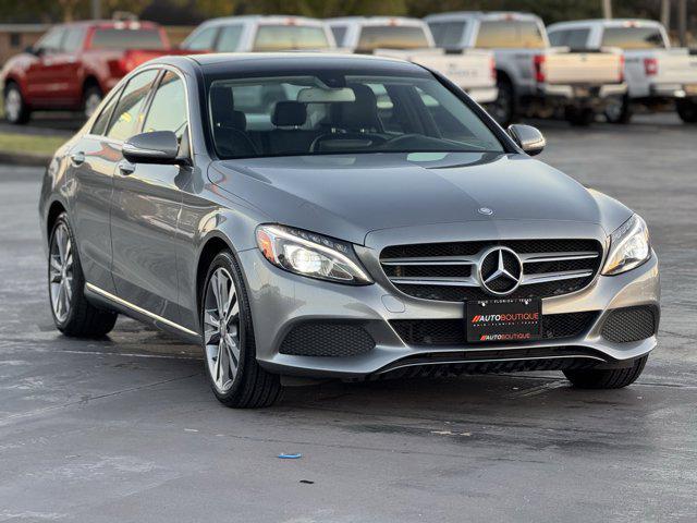used 2015 Mercedes-Benz C-Class car, priced at $12,000