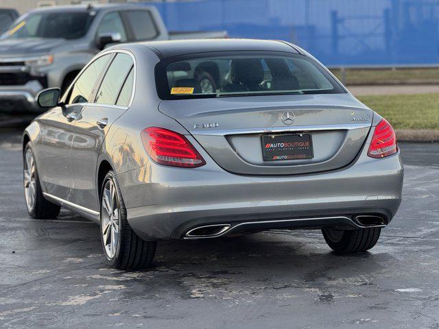 used 2015 Mercedes-Benz C-Class car, priced at $12,000
