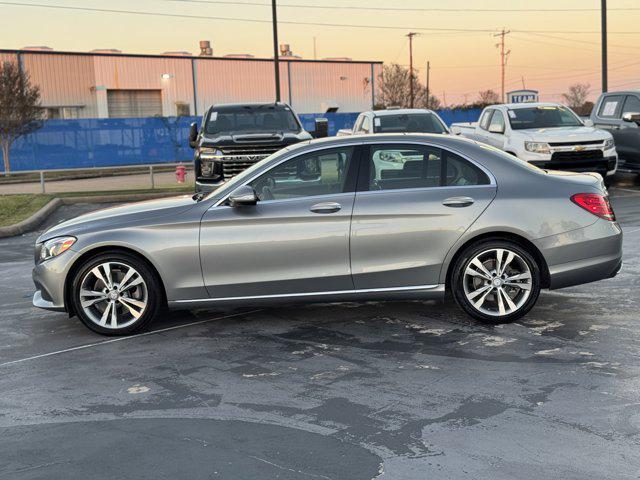 used 2015 Mercedes-Benz C-Class car, priced at $12,000