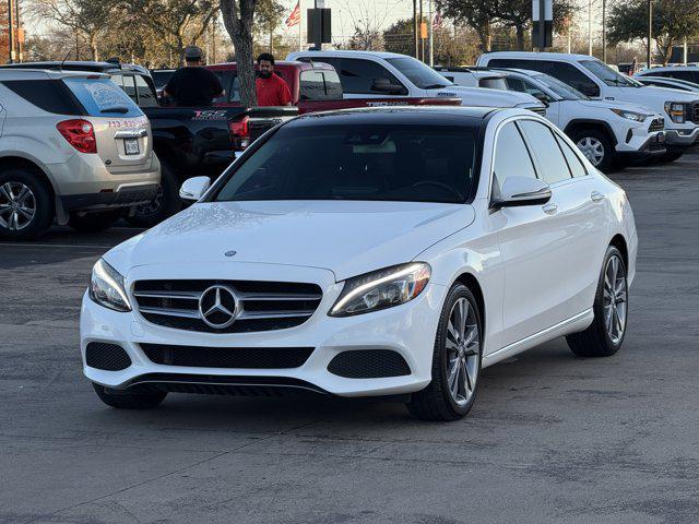 used 2017 Mercedes-Benz C-Class car, priced at $14,500