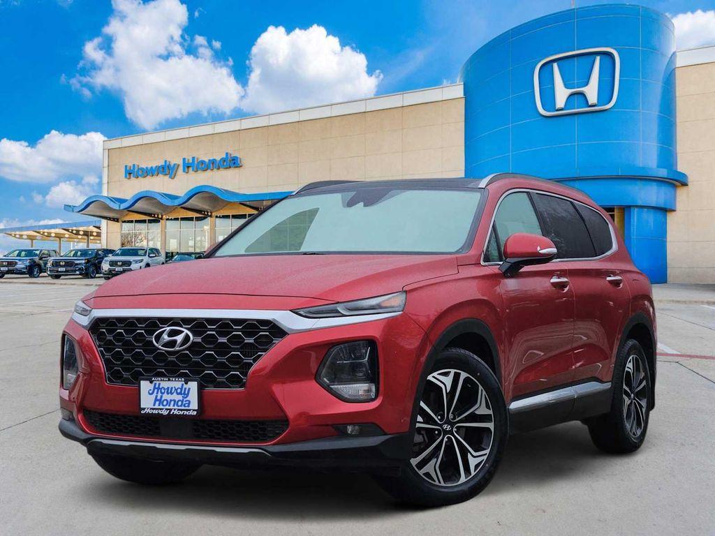 used 2020 Hyundai Santa Fe car, priced at $19,284