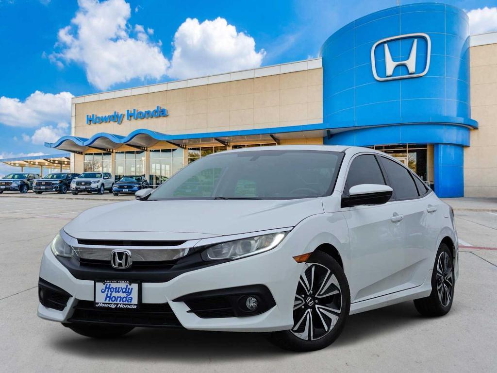 used 2018 Honda Civic car, priced at $17,078