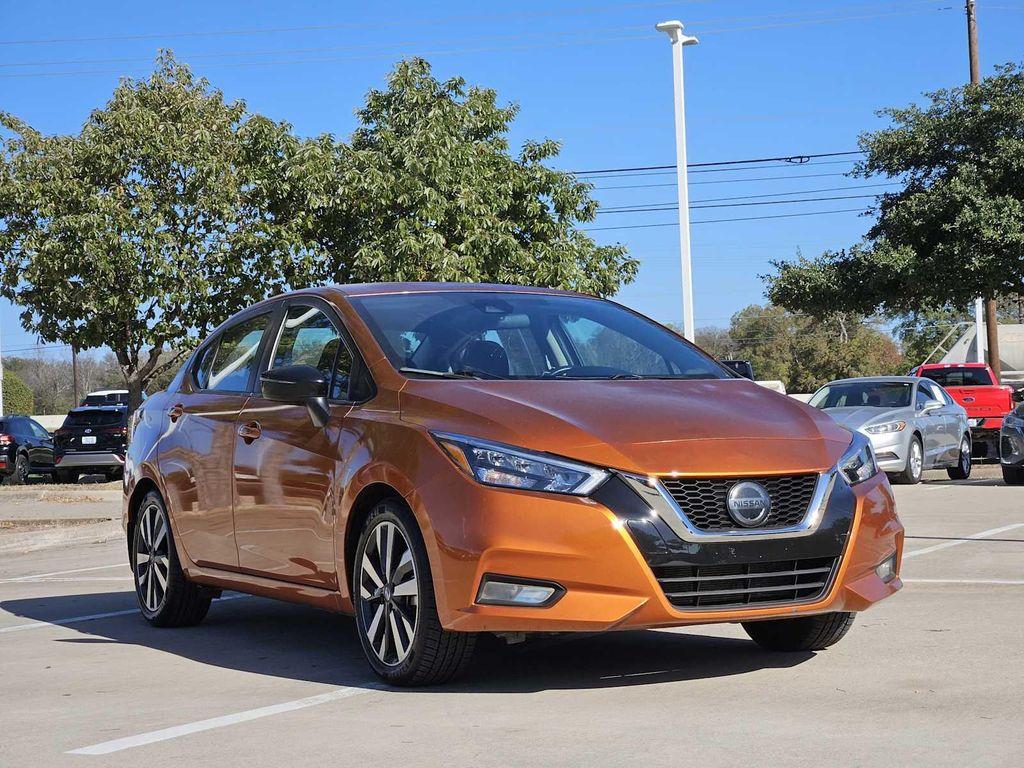 used 2021 Nissan Versa car, priced at $10,499
