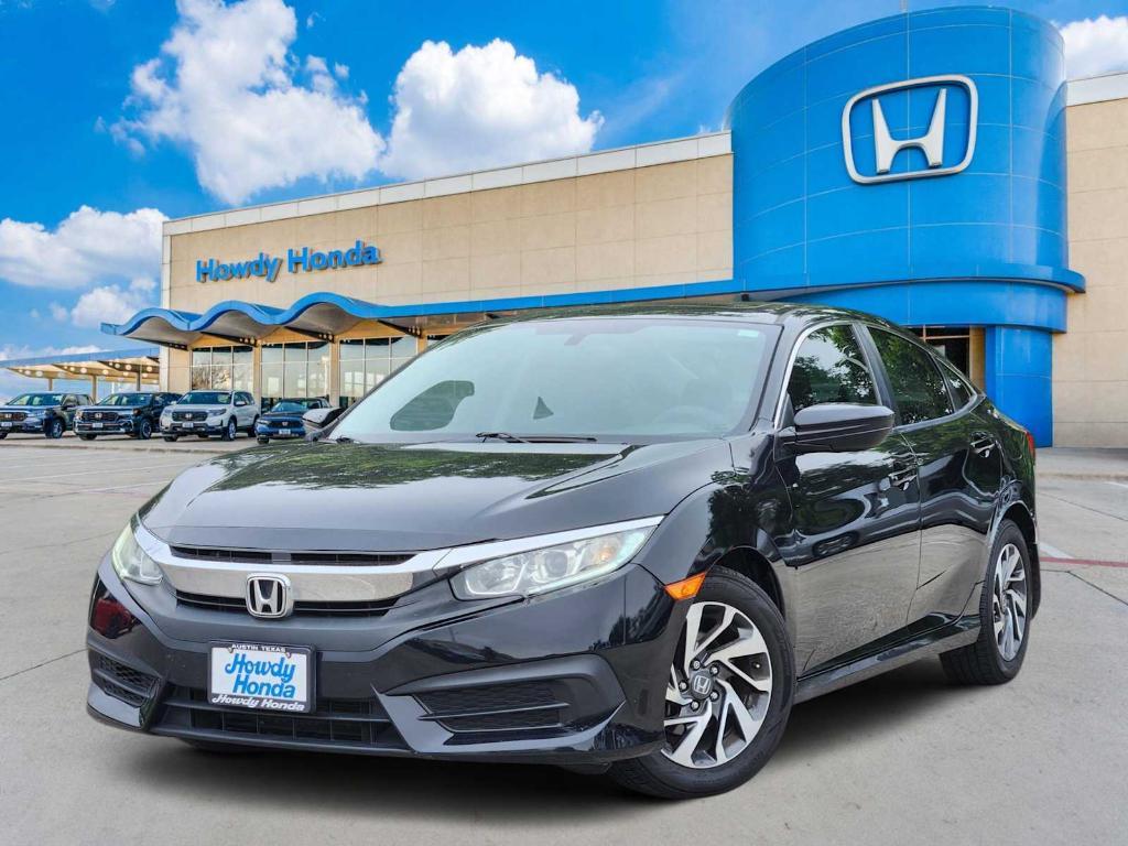 used 2016 Honda Civic car, priced at $17,844