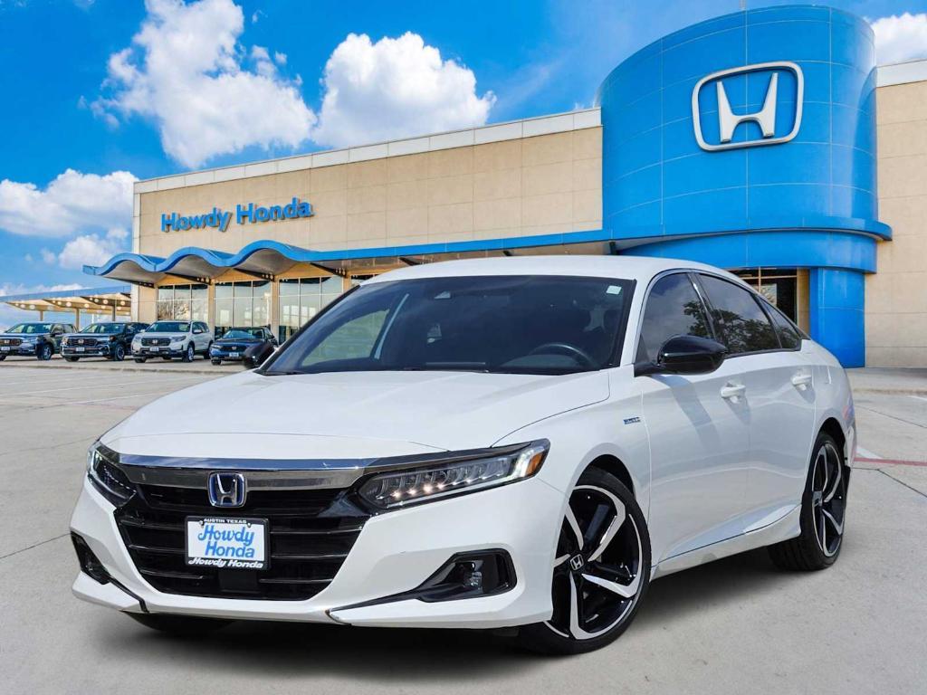 used 2022 Honda Accord Hybrid car, priced at $23,208