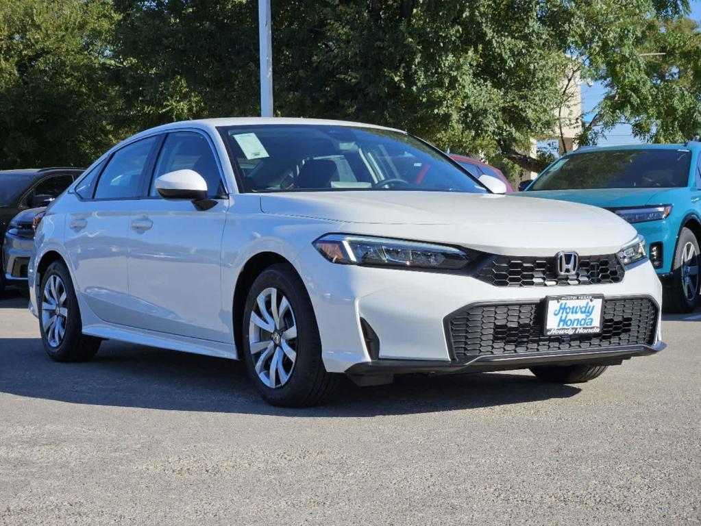 new 2026 Honda Civic car, priced at $26,345