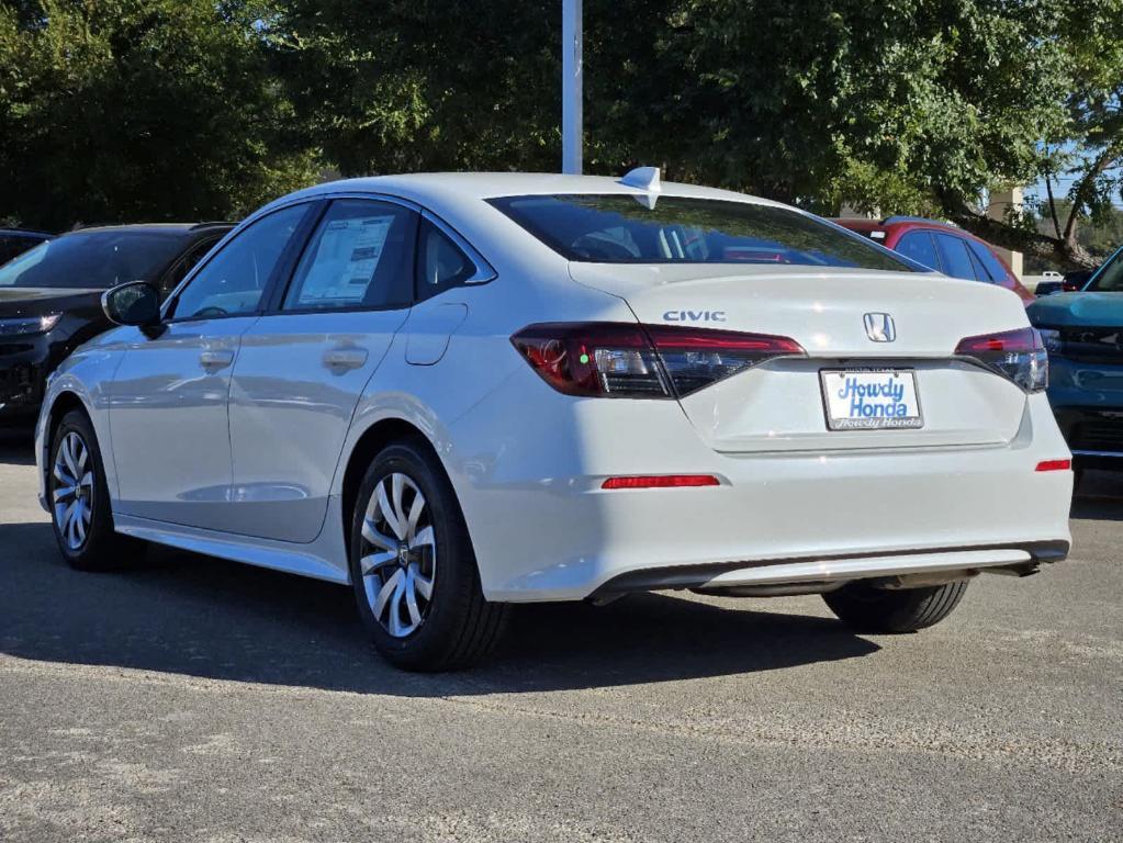 new 2026 Honda Civic car, priced at $26,345