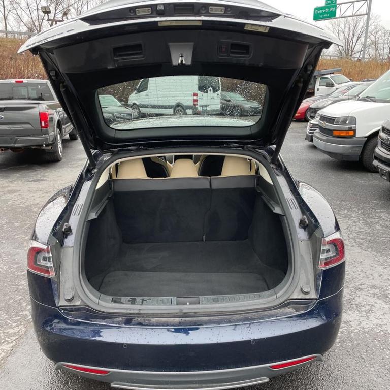 used 2015 Tesla Model S car, priced at $15,495